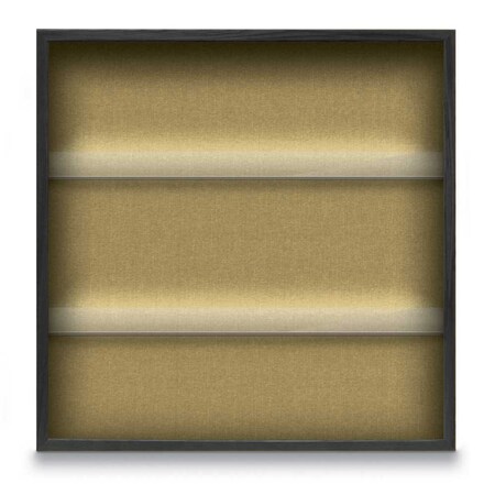United Visual Products Outdoor Enclosed Combo Board, 48"x36", White Frame/Green & Cinnabar UVCB4836ODW-GREEN-CINNABA